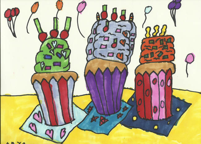 Anya 8 cupcakes0001