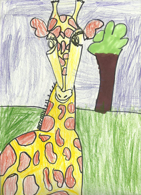 Emma Giraffe age 6 0001