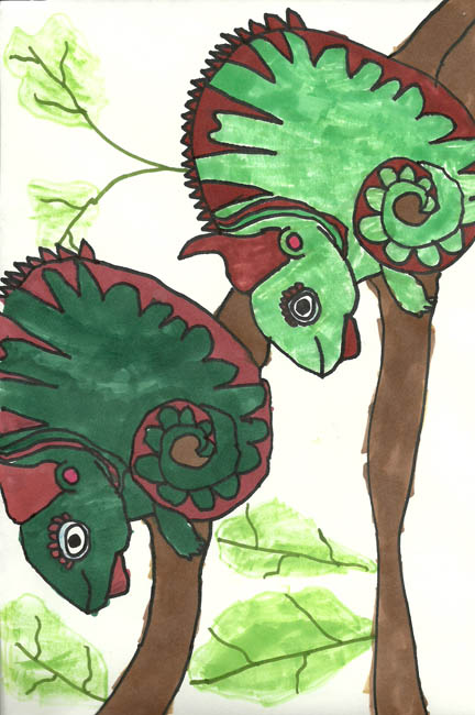 Linnaea Age 6 iguana0001